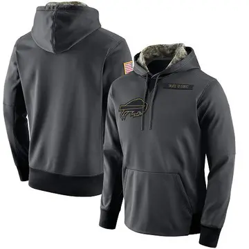 Buffalo Bills Nike Salute to Service Sideline Therma Performance Pullover  Hoodie - Olive