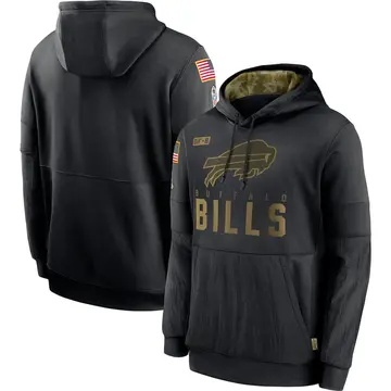 Nike NFL Salute to Service 2022 Therma Buffalo Bills Hoodie Pullover SZ S-L  Mens