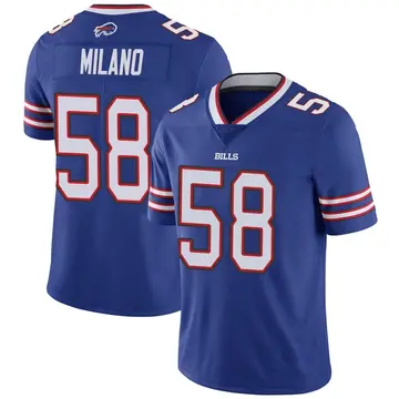 Men's Buffalo Bills #58 Matt Milano 2022 White Vapor Untouchable Limited Stitched  Jersey on sale,for Cheap,wholesale from China