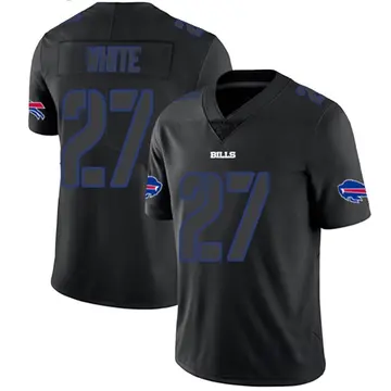 Tre'Davious White Buffalo Bills Jersey #27 White Limited Platinum Vapor